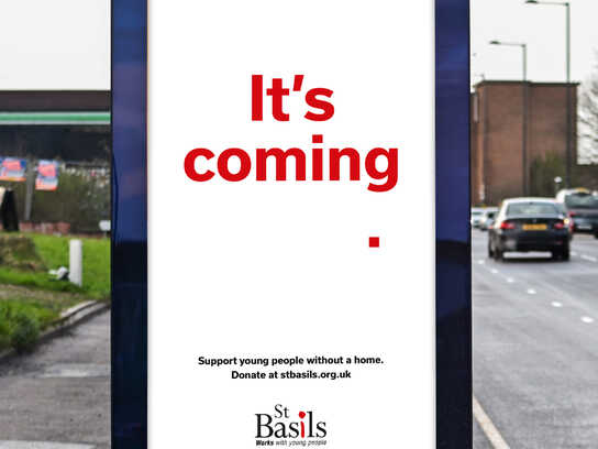 It's coming...