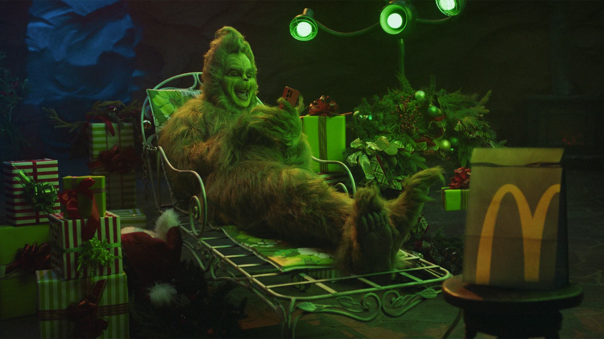 McDonald's Christmas Grinched Image