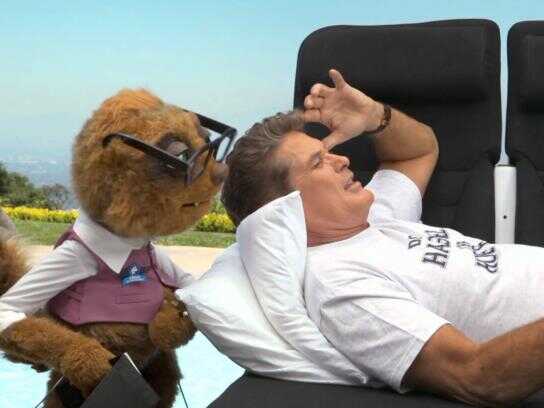 David Hasselhoff - On the Skycouch with Rico