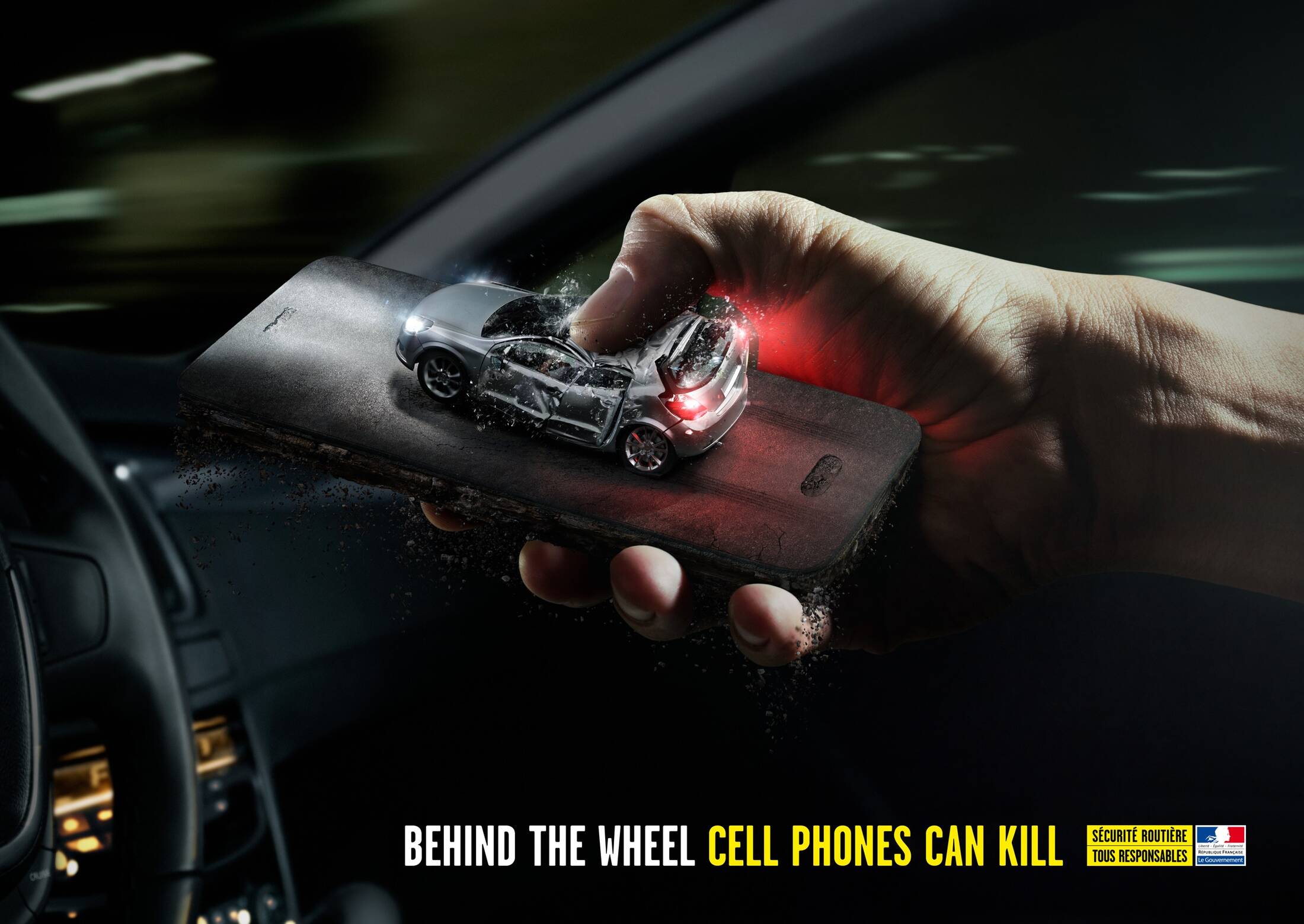 French Road Safety Pedestrian Car Bike Ads Of The World Part Of 