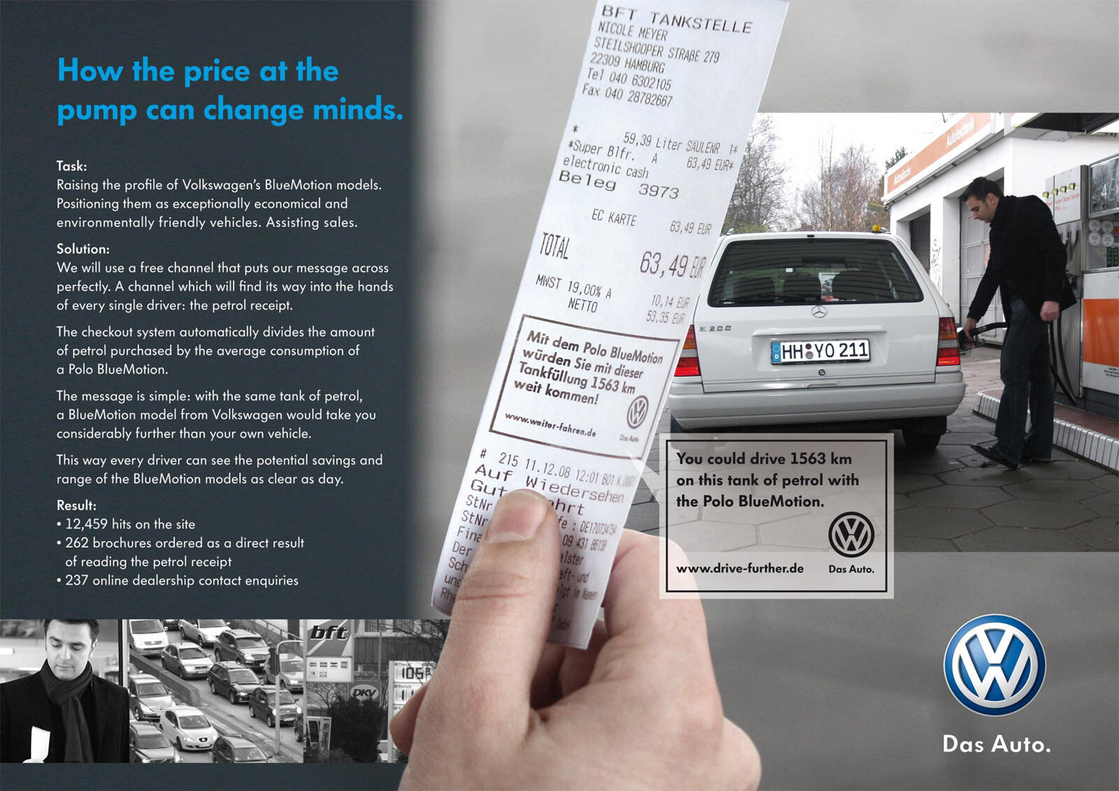 Volkswagen: Receipt, The Navigationletter • Ads of the World™ | Part of ...