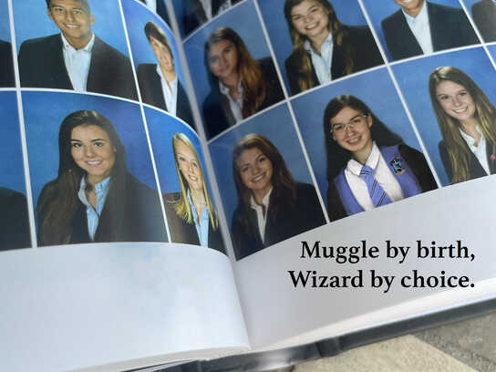 Muggle by birth, Wizard by choice