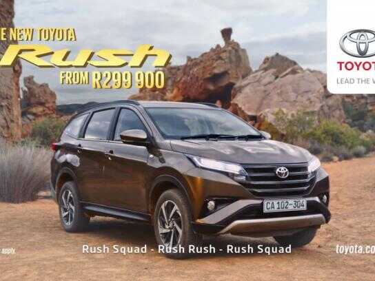 Introducing the new Toyota Rush