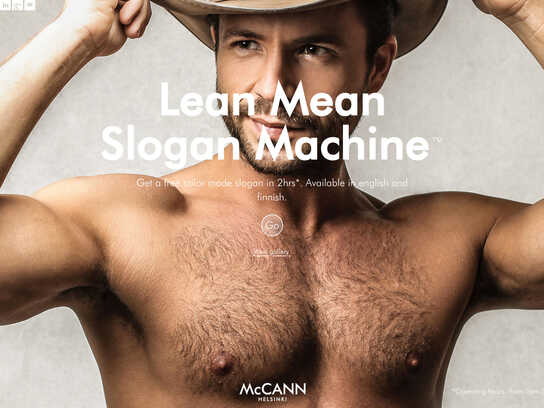 Lean Mean Slogan Machine