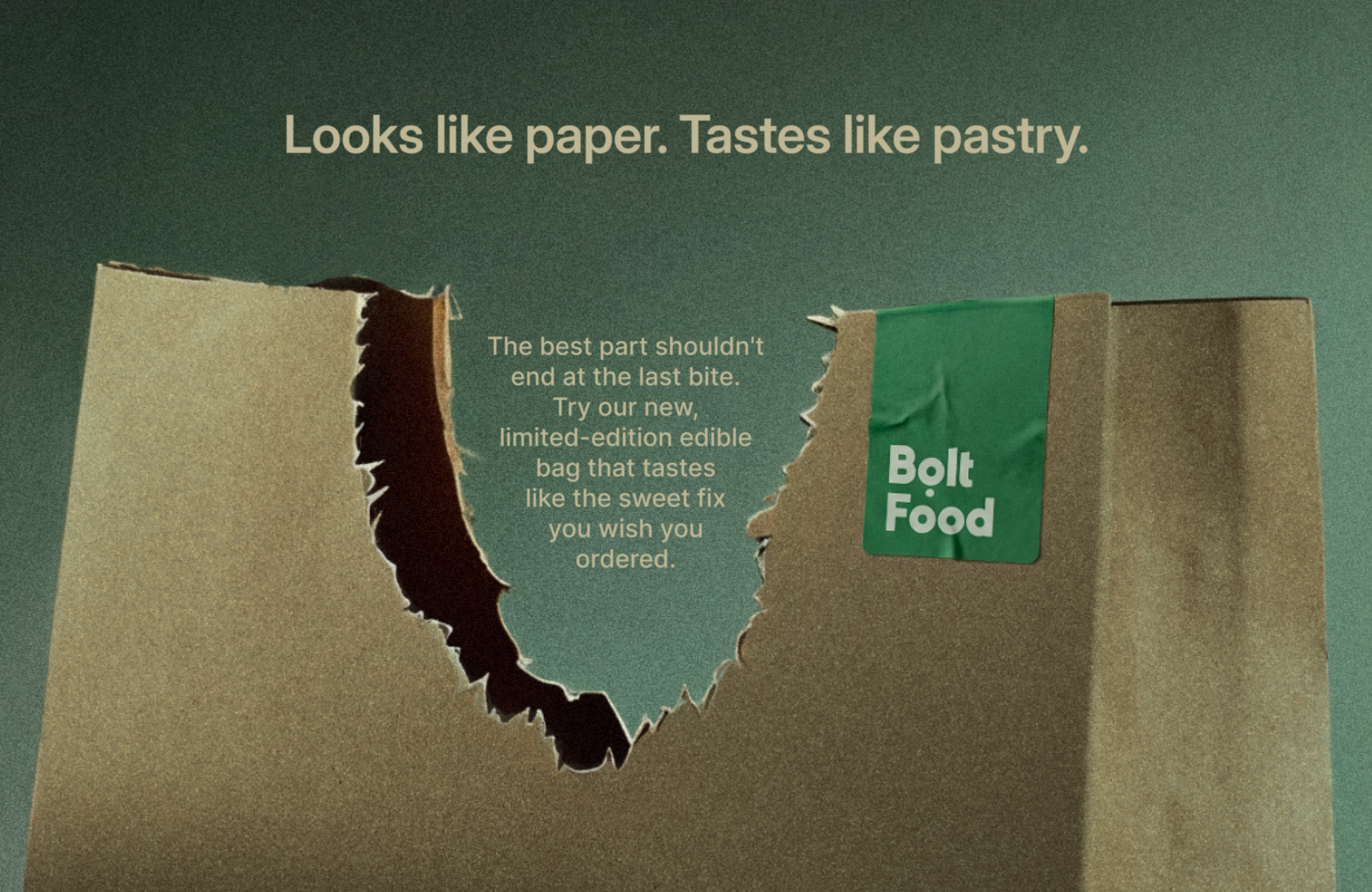 SnackBag — an edible delivery bag that doubles as a free dessert Image