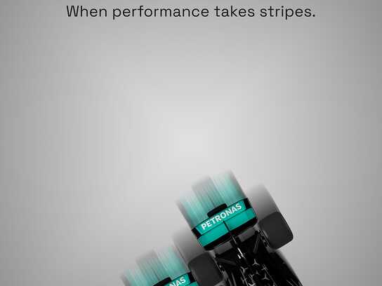 When performance takes stripes.