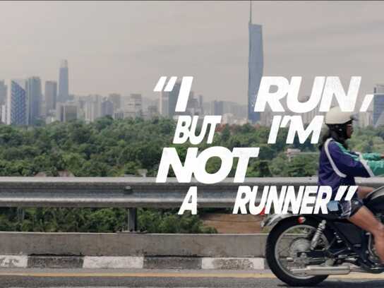 I RUN BUT I'M NOT A RUNNER