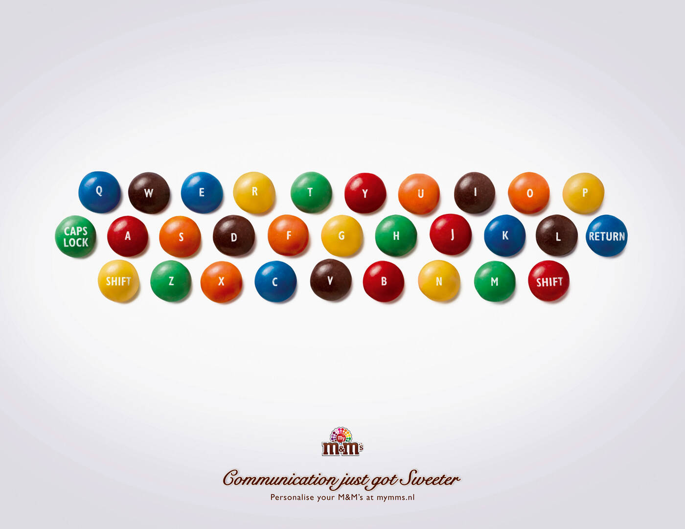 M&M's: Keyboard • Ads of the World™