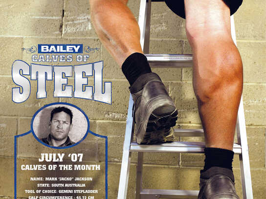 Calves of steel