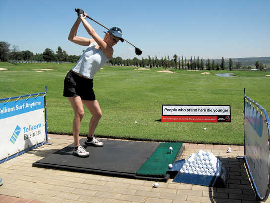Golf driving range