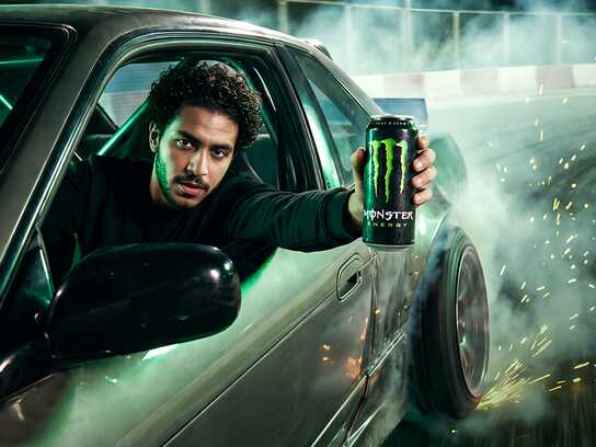 Unleash your inner beast: Monster Energy