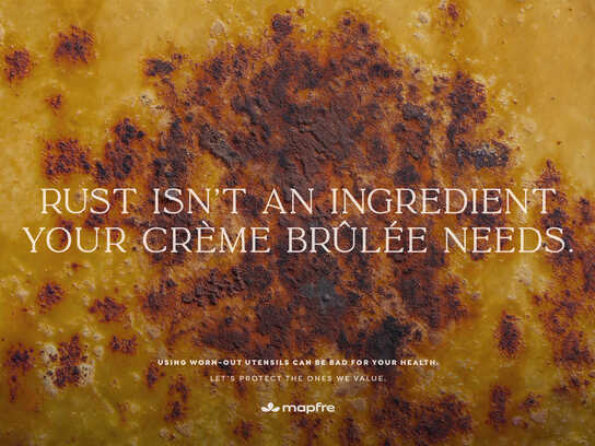 Rust isn't an ingredient
