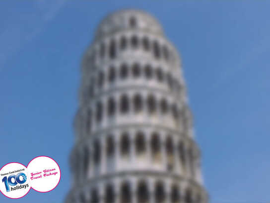 Senior Citizen Travel Package, Pisa