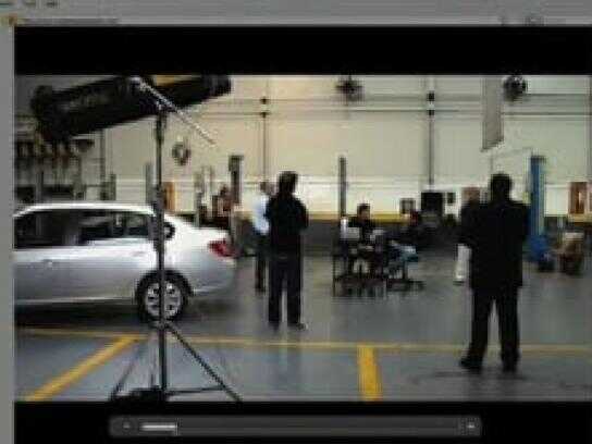 Radio recorded in the trunk