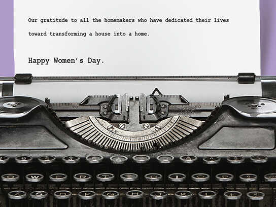 To all the Homemakers 