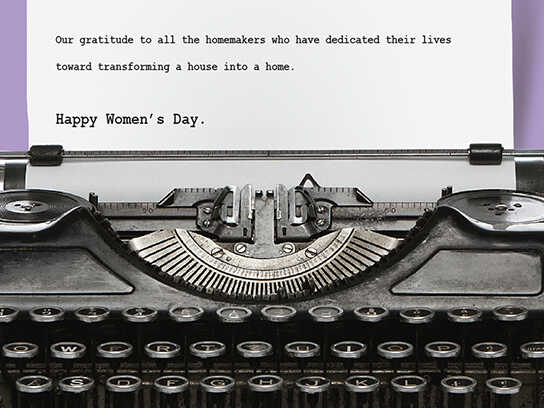 To all the Homemakers 