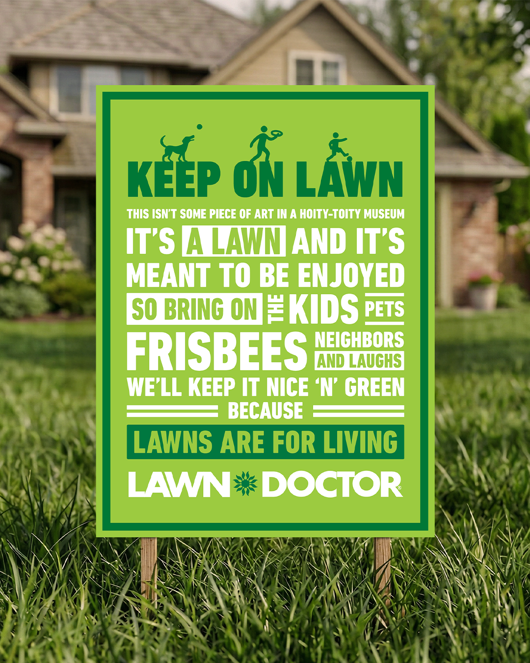 Lawns Are For Living Image