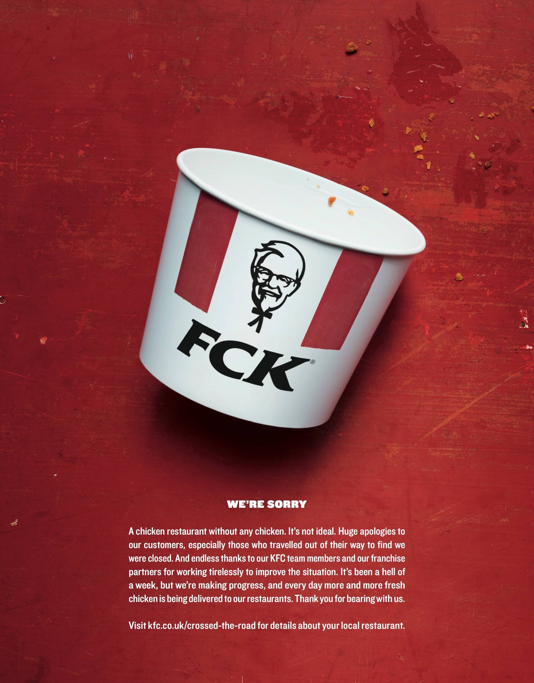 KFC: FCK • Ads of the World™ | Part of The Clio Network