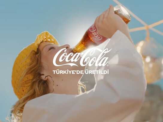 Open a Coca-Cola, experience the amazing taste.