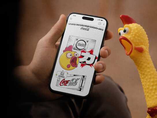 Chicken Screams for Coke