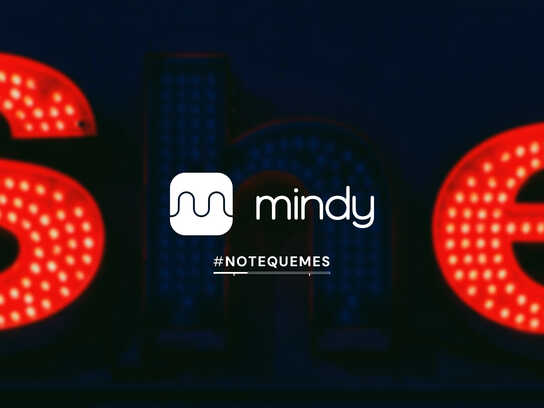  Mindy "#NOTEQUEMES". Concept.