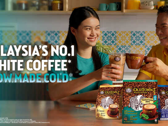 Malaysia's No.1 White Coffee Now Made Cold