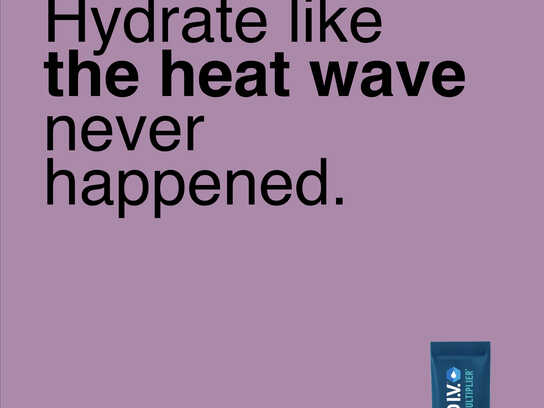 Hydrate like it Never Happened