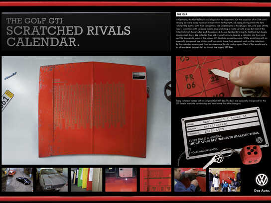 Scratched Rivals Calendar