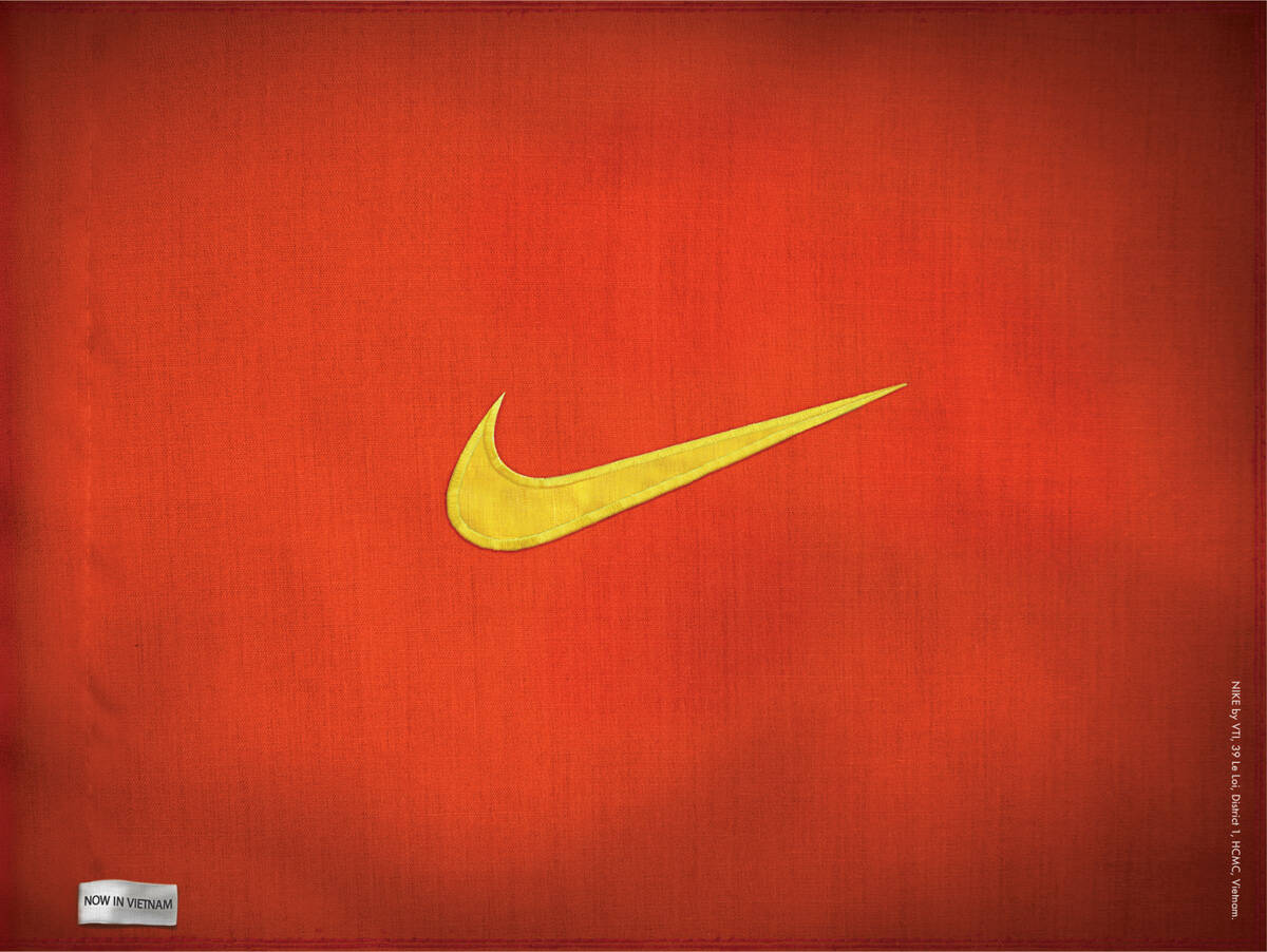 Nike Flag Ads of the World Part of The Clio Network