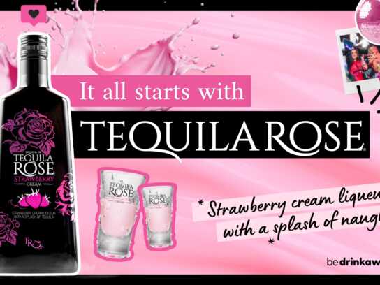 It all starts with Tequila Rose