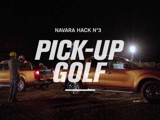 Work Hack - Pick-up golf, Work Hack - See-saw Unload, Wor...