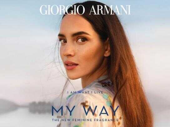 Sydney Sweeney Giorgio Armani My Way Parfum Fragrance Interview