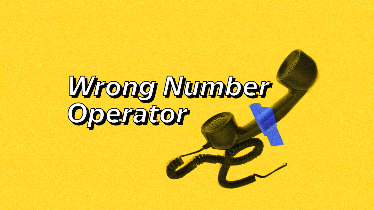 Wrong Number Operator Image