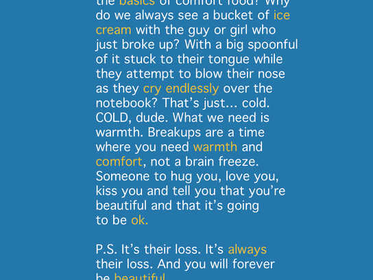 Break Up With Ice Cream