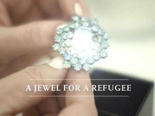 A jewel for a refugee