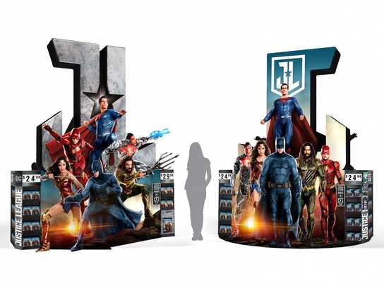 Justice League Displays