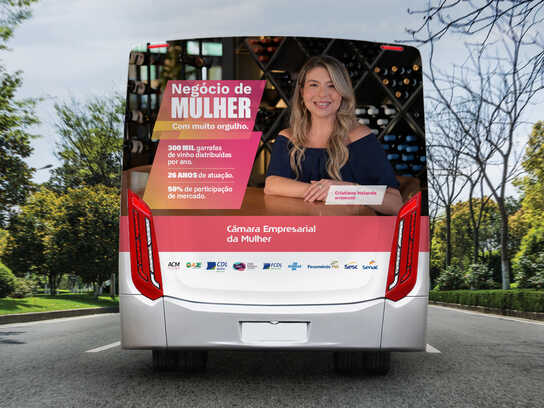 Women's business. With great pride.