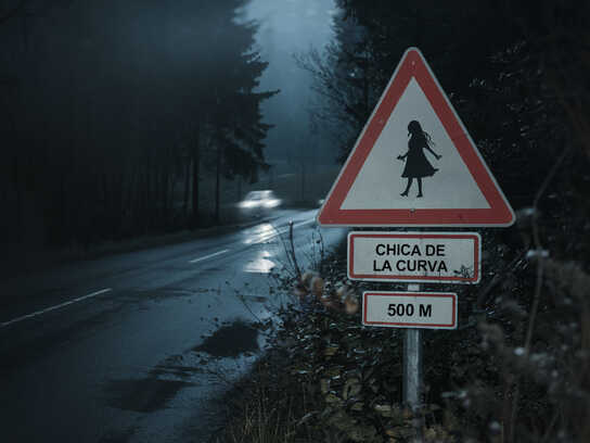 Chica de la curva