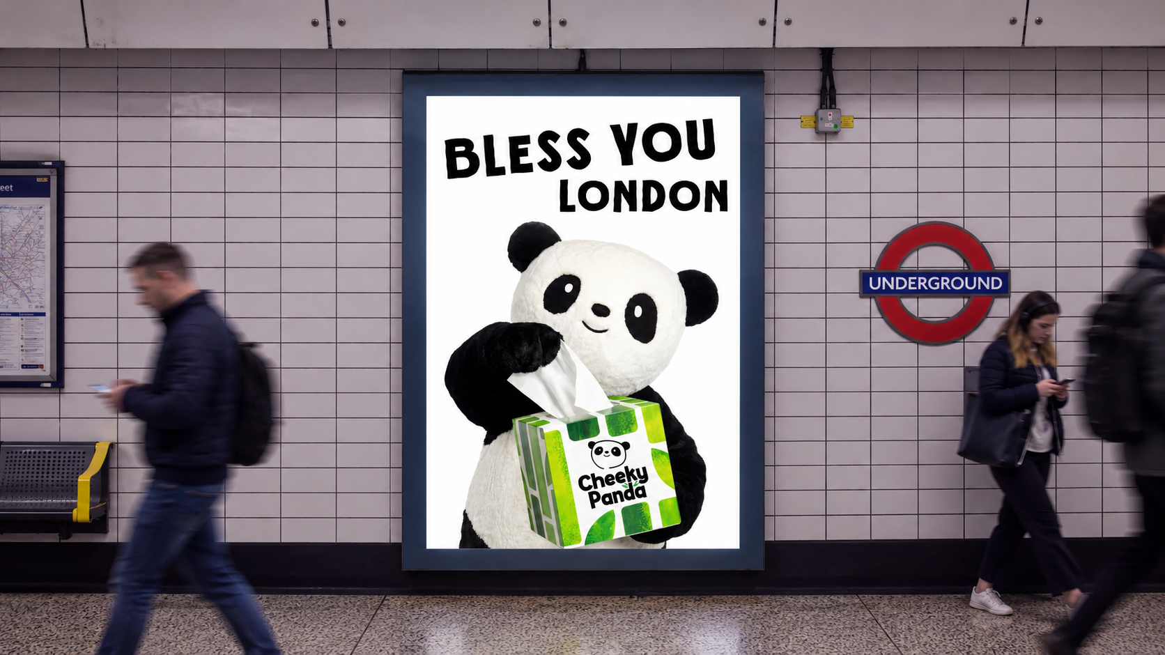BLESS YOU, LONDON.  Image