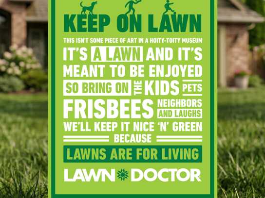 Lawns Are For Living