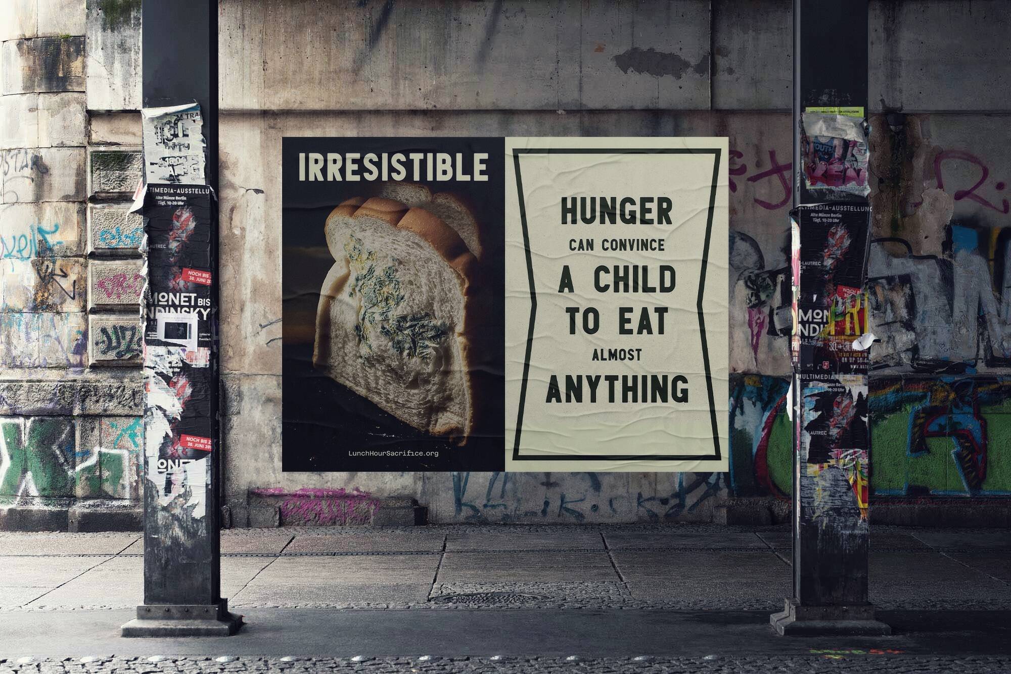 Campaña OOH de Impero 'The Lunch Hour Sacrifice'