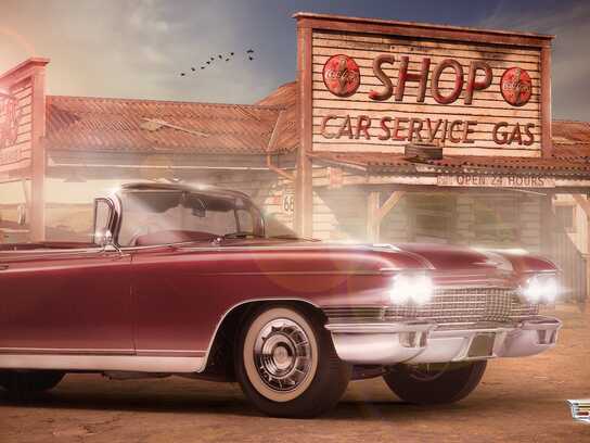 Vintage Car Ad