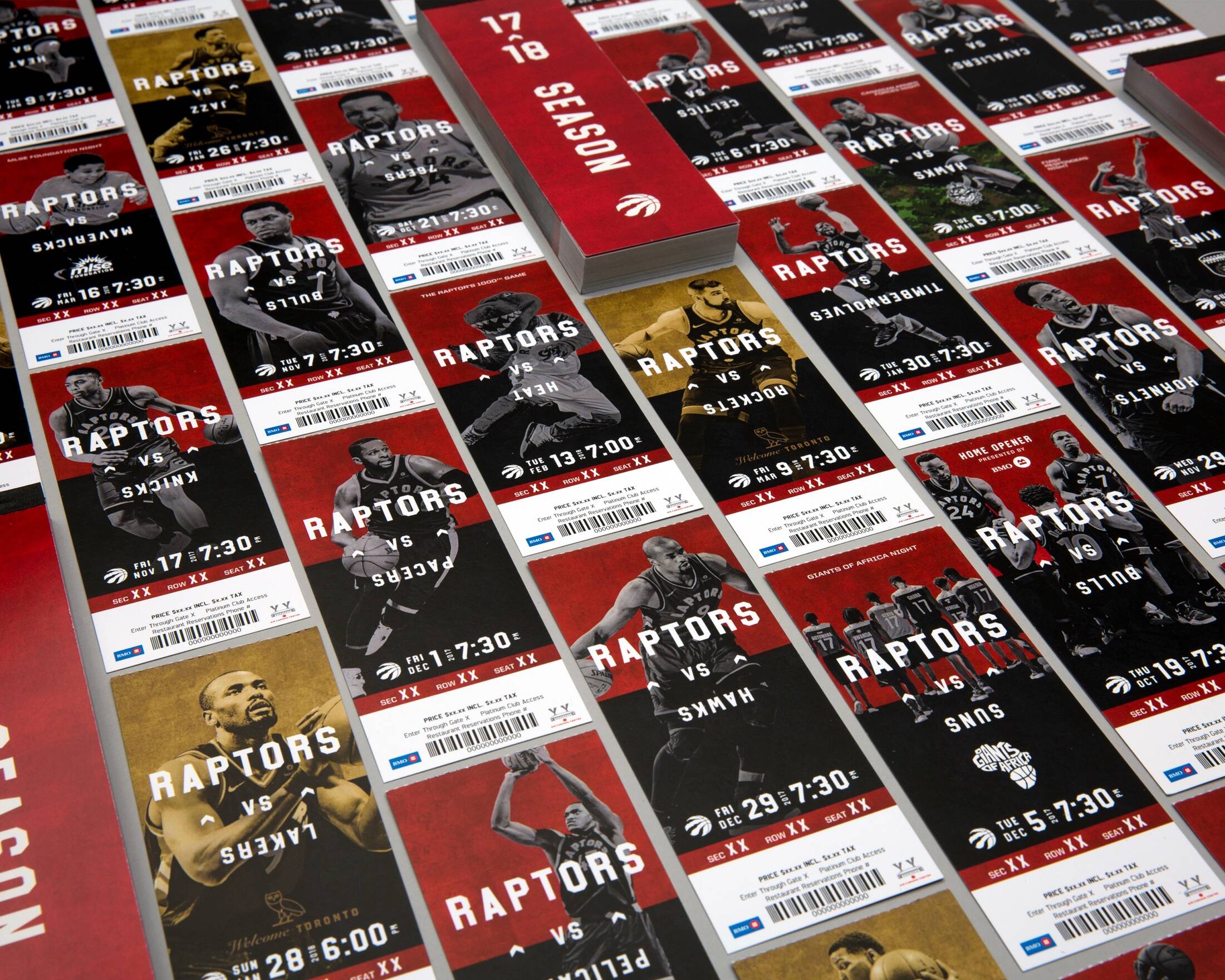 Toronto Raptors: Toronto Raptors Season Ticket Package 2017-18, North ...