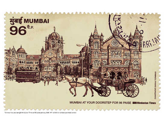 Stamp Chhatrapati Shivaji Terminus