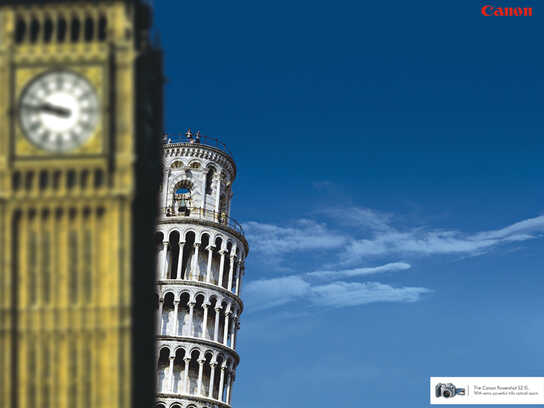 Big Ben vs Leaning Tower of Pisa