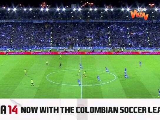 Now with the Colombian Soccer League