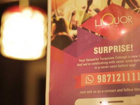 Cafe TC Liquor Ticker - The World's First Ad Ticker on WhatsApp