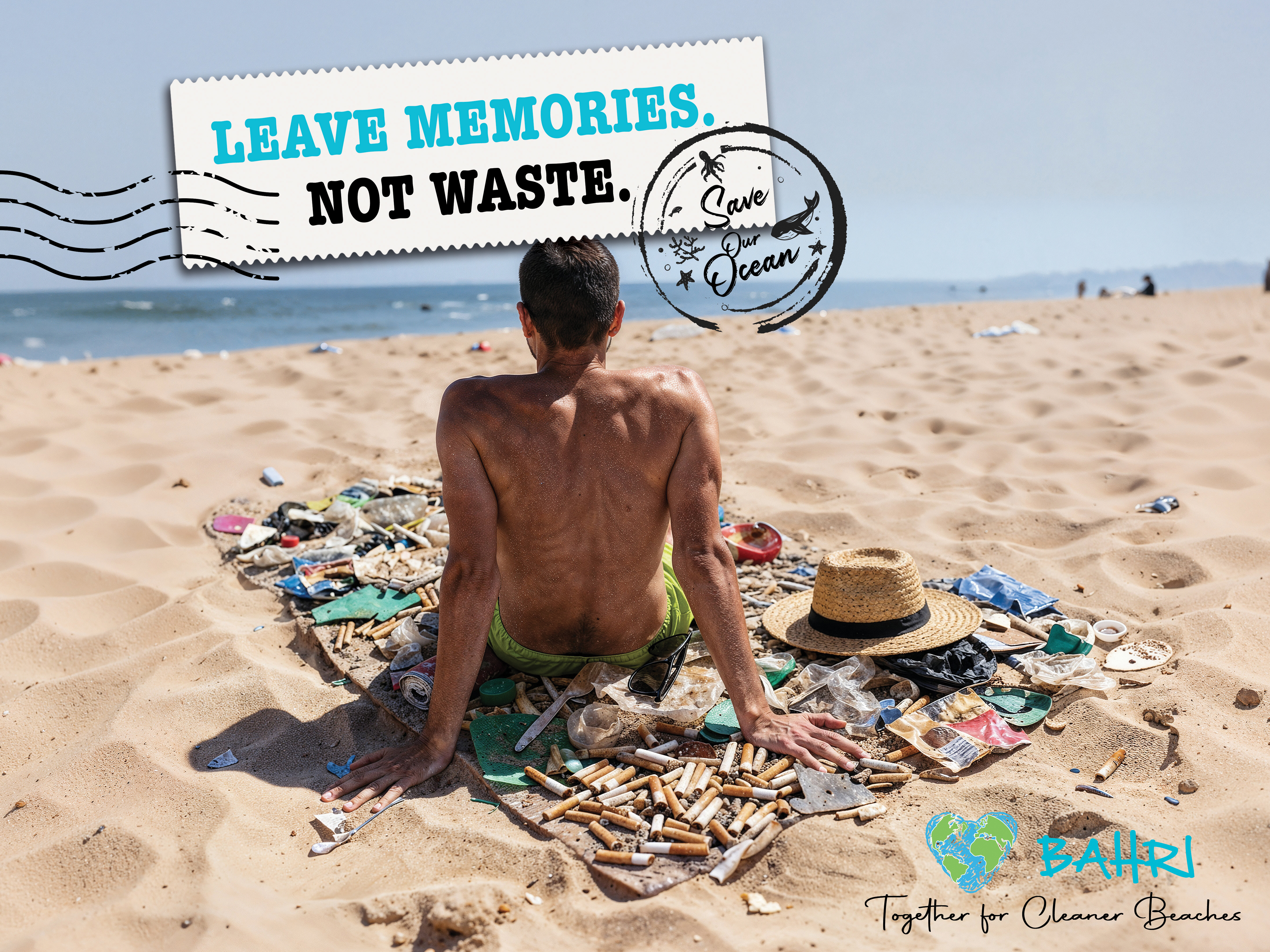 LEAVE MEMORIES. NOT WASTE.   Image