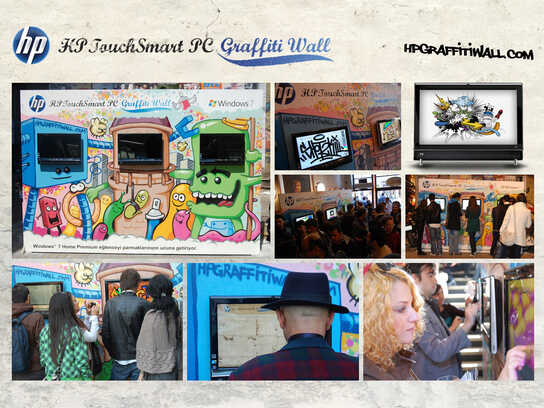 Touchsmart Graffiti Wall